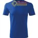 Tricou albastru clasic de barbat